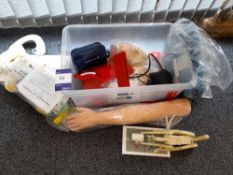 Assortment of Training Equipment to box, as lotted