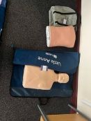 1 x Laerdal Little Anne Training Manikin, and 1 x Simulaids Chest / Body Training Manikin