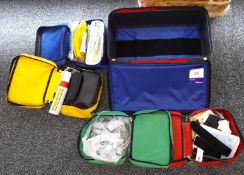 4 x Assorted First Aid kits, to bag