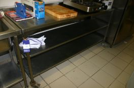 Stainless Steel 3 tier Trolley Table