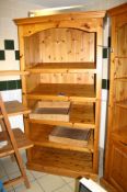 Pine Open Front Display Unit