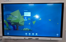 Digital touch screen SMART Boards to first floor classroom (Please note it is the purchasers