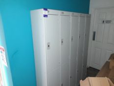 10 Person locker (No keys, 1500 x 1800), located to first floor – Located Wakefield