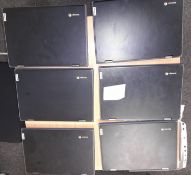 6 x Lenovo Chromebooks, to first floor classroom (Please note we do not have any passwords or