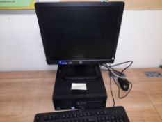 6 x HP PC’s (Please note we do not have any passwords), and 6 x HP ProDisplay P17A monitors (viewing