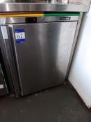 Blizzard stainless steel undercounter refrigerator