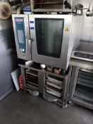 Rational SCC WE61 self cooking centre, S/N E618117 102623852 (2016) on stand 415V - Disconnection by