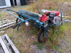McLeca (Collett) self propelled petrol engined herb harvester