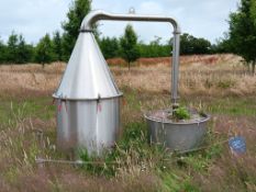 Unbadged 500 Litre stainless steel electric still, S/N 201707MB14