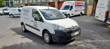 Citroen Berlingo 1.6 HDi 850kg L1 Enterprise Van, Registration HT16 TLO, odometer 85,540 miles,