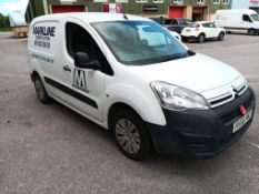 Citroen Berlingo 1.6 BlueHD1 625kg L1 Enterprise Van, Registration HV66 HWZ, odometer 73,107