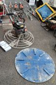 Masterpac PMT36H Petrol Powered 36in walk behind concrete trowel with 1 x disc, with Honda GX160