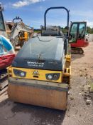Bomag BW 120 AD-5 Tandem Roller, serial number 101880212749, Manufactured 2015 LOCATED AT FAWLEY,