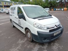 Citroen Dispatch 1000 1.6 HDi 90 L1H1 Enterprise Van, Registration HY14 DHG, Odometer 89,806