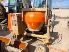 Altrad Premier 100XT Electric Start Mobile Cement Mixer LOCATED AT FAWLEY, HAMPSHIRE