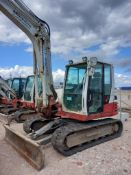 Takeuchi TB290 tracked excavator, serial number 190201290, Manufactured 2019, 4519.2 hours with