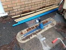 Concrete beam screeder approx. 1200mm LOCATED AT VERWOOD, DORSET