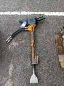 JCB hydraulic breaker gun LOCATED AT VERWOOD, DORSET