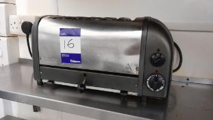 Dualit 6 slice toaster, 240V