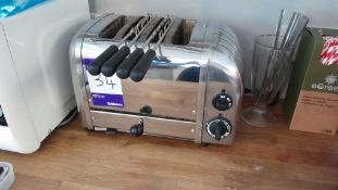 Dualit 4 slice toaster, 240V