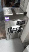 Unknown 2m-A168 Twin Nozzle Commercial Ice-Cream Machine. With 3L Raw Material Tank and 1.8L