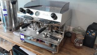 Fracino Contempo CON2E coffee machine, serial number unknown