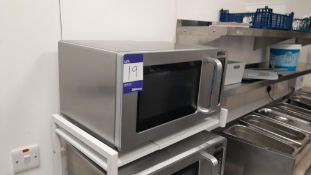 Buffalo 1000W commercial microwave, 240V