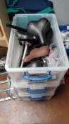3 boxes of various bicycle saddles (Located on 1st Floor)