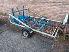 Wilstow Trailers single axle 300kg capacity trailer (2010) Serial Number VIN-LN2ZD0039AC000031