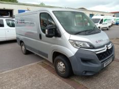 Citroen Relay 30 2.2 HDi H1L1 Enterprise Van, Registration WK15 XKP, Odometer 84,438 Miles, MOT to