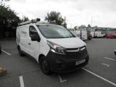 Vauxhall Vivaro Registration YH67 YTL, 178,658 miles, Diesel, First Registered September 2017, MOT