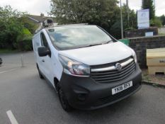 Vauxhall Vivaro CDTI Van, Registration YK16 RFV, 214,142 miles, Diesel, First Registered July