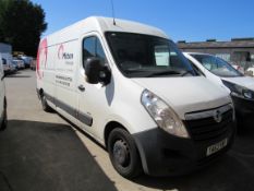 Vauxhall Movarno van YA63 VWY, 335525 miles, Diesel, First Registered January 2014, MOT until 19.