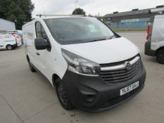 Vauxhall Vivaro Van, Registration YL67 UAJ, 199,647 miles, Diesel, First Registered January 2018,