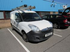 Vauxhall Combo Van KM18 BZO, 129292 miles, Diesel, First Registered March 2018, MOT until 28.03.24