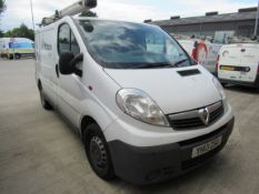 Vauxhall Vivaro Registration YH13 ZSU, 330,024 miles, Diesel, First Registered April 2013, MOT until