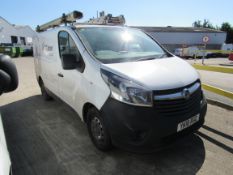 Vauxhall Vivaro vanYK16 RGD, 153,786 miles, Diesel, First Registered July 2016, MOT until 27.01.24