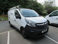 Vauxhall Vivaro CDTI Registration YK16 RGM, 213,745 miles, Diesel, First Registered July 2016, MOT