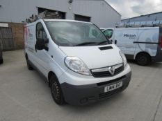 Vauxhall Vivaro Registration LM14 AHY, 382,651 miles, Diesel, First Registered March 2014, MOT until