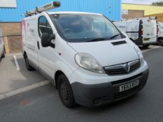 Vauxhall Vivaro CDTI, Registration YF63 WTY, 318,107 miles, Diesel, First Registered December