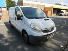 Vauxhall Vivaro CDTI Registration LO62 UMF, 299,837 miles, Diesel, First Registered December 2012,