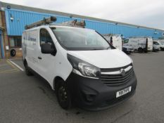 Vauxhall Vivaro Van, Registration YB17 HPE, 141,841 miles, Diesel, First Registered May 2017, MOT