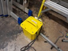 Twin output tool transformer, 110V