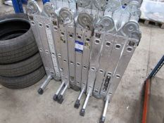 3 Youngman multi-purpose ladders