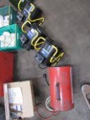 4 various heaters