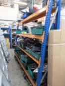 Rack and contents vehicle parts