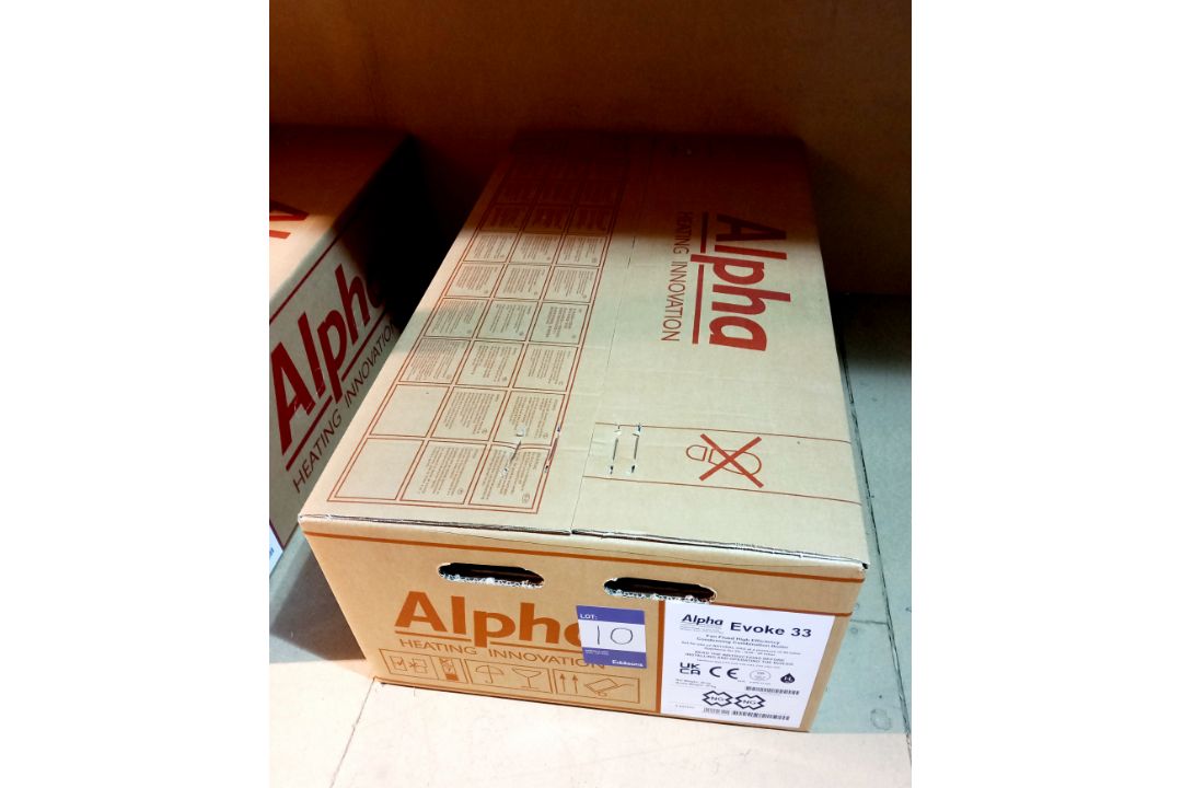 Aplha Evoke 33 fan flued high efficiency condensing combination boiler. This lot forms part of - Image 1 of 2