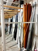 Large quantity of various plastic pipe (mostly 3m). This lot forms part of Composite lot 55. At