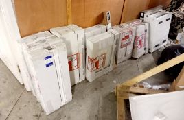 22 x various Barlo radiators. This lot forms part of Composite lot 55. At the end of the timed