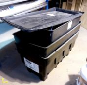 2 x 50 gallon rectangular cistern & 1 x 40 gallon